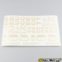 Kit grafico standard Peugeot 103 MVL,  Vogue beige