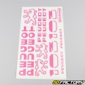 Standard graphic kit Peugeot 103 MVL,  Vogue pink