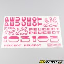 Standard graphic kit Peugeot 103 MVL,  Vogue bubblegum pink