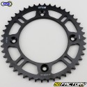 Couronne 46 dents acier Husqvarna TC 85, KTM SX 85, 105... Afam noire