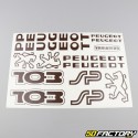 Kit decorativo Peugeot 103 SP marrom V1