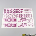 Kit decorativo Peugeot 103 SP roxo claro V1