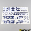 Kit decorativo Peugeot 103 SP azul escuro V1