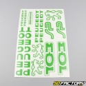 Kit decorativo Peugeot 103 SP grama verde V1