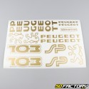 Kit decorativo Peugeot 103 SP ouro V1