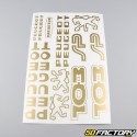 Kit decorativo Peugeot 103 SP ouro V1