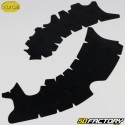 Protectores de chasis cubre cuadro Yamaha  YZF XNUMX (desde XNUMX), XNUMX (desde XNUMX) Vibram negro