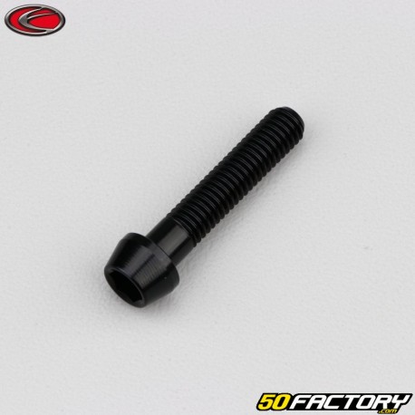 Tornillo de 6x30 mm cabeza cónica BTR Evotech negro (simple)