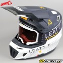 Helmet cross Leatt 8.5 Metallic with mask