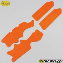 Protectores de cuadro KTM SX, Husqvarna TC 85 (2016 - 2018) Vibram naranja