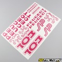 Kit decorativo Peugeot 103 SP chiclete rosa V1