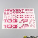 Kit decorativo Peugeot 103 SP chiclete rosa V1