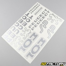 Kit decorativo Peugeot 103 SP prata V1