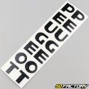 Fork sheath stickers Peugeot 103 black