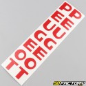 Fork sheath stickers Peugeot 103 medium reds