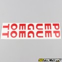 Fork sheath stickers Peugeot 103 medium reds