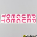 Fork sheath stickers Peugeot 103 chewin gum roses