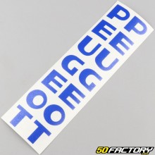 Fork sheath stickers Peugeot 103 shiny blues