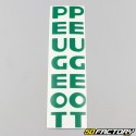 Stickers de fourreaux de fourche Peugeot 103 vert