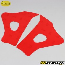 Protectores de chasis cubre cuadro Honda Africa Twin CRF XNUMX L (desde XNUMX) Vibram rojos