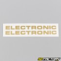 decals &quot;Electronic&quot; of crankcases Peugeot 103 or