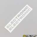 Decalcomanie "Electro nic" dei carter Peugeot 103 argento