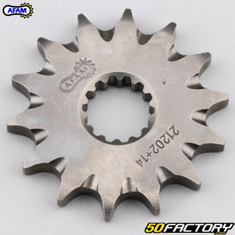 14 teeth 428 box output sprocket Yamaha DTR,  Derbi GPR 125 ... Afam SC (anti-mud)