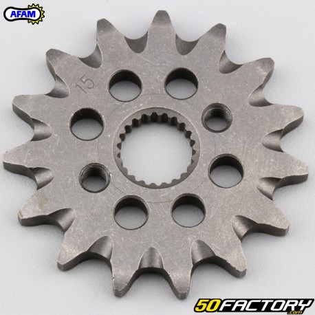 Gearbox output sprocket 15 teeth 420 Honda CRF 50 F, CR 80... Afam SC (anti-mud)