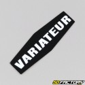 Inverter cover sticker Peugeot 103 white