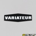 Inverter cover sticker Peugeot 103 white