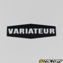 Variator cover sticker Peugeot 103 gray