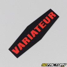 Sticker de cache variateur Peugeot 103 rouge