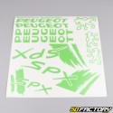 Decoration  kit Peugeot 103 SPX apple green V1