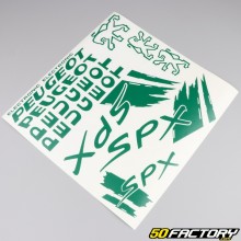 Decoration kit Peugeot 103 SPX green V1