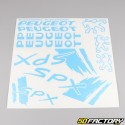 Decoration  kit Peugeot 103 SPX light blue V1
