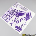 Decoration  kit Peugeot 103 SPX dark purple V1
