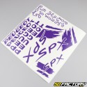 Kit decorativo Peugeot 103 SPX roxo escuro V1