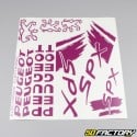 Kit decorativo Peugeot 103 SPX roxo claro V1