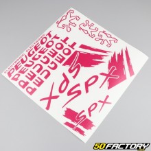 Kit decorativo Peugeot 103 SPX rosa chicle V1