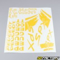Decoration  kit Peugeot 103 SPX yellow V1
