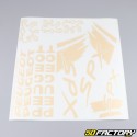 Decoration  kit Peugeot 103 SPX beige V1