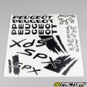 Dekor kit Peugeot 103 SPX schwarz V1