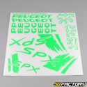 Decoration  kit Peugeot 103 SPX flashy green