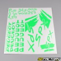 Decoration  kit Peugeot 103 SPX flashy green