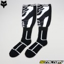 Meias longas Fox Racing  Espelho preto e branco