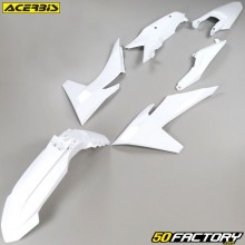 Kit carenados KTM SX 125, 250, SX-F 350, 450, 2023... (2024 - XNUMX) Acerbis color blanco