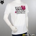 T-shirt Fox Racing Pro weiße Schaltung