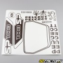 Kit decorativo Peugeot 103 SP marrón V2