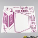 Kit decorativo Peugeot  XNUMX SP  roxo claro VXNUMX