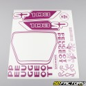 Kit decorativo Peugeot  XNUMX SP  roxo claro VXNUMX